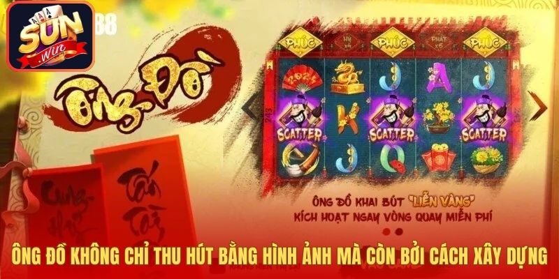 Ông đồ không chỉ thu hút bằng hình ảnh mà còn bởi cách xây dựng